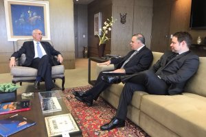 2017 - Ministro Ives Gandra da Silva Martins Filho e Hernrique Abi-Ackel Torres